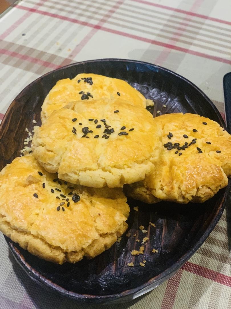 轻轻一按就碎掉的原味桃酥（不输猪油版）