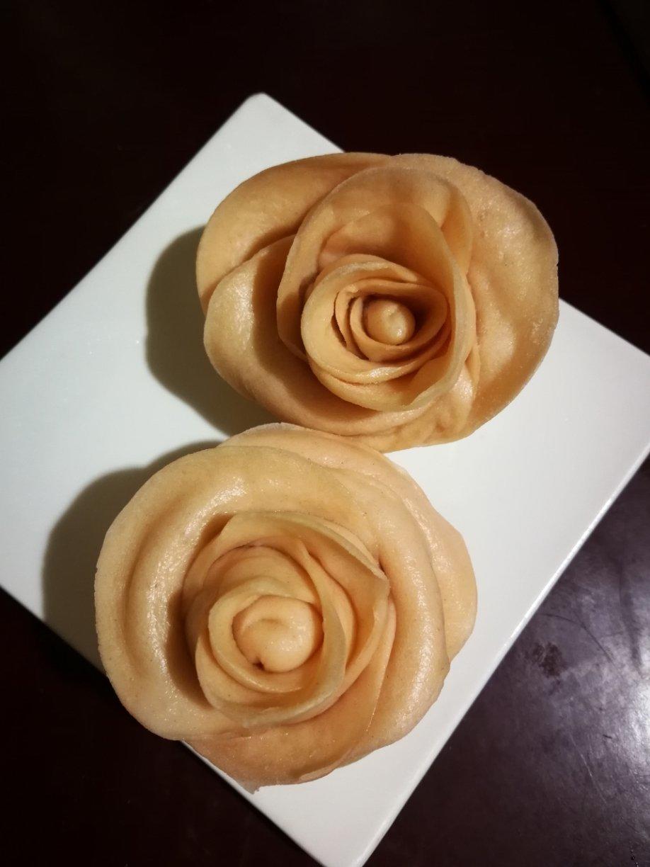 玫瑰花馒头