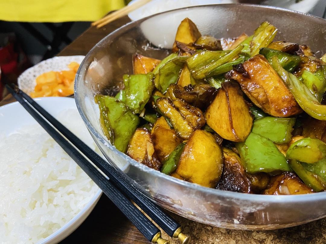 超级下饭的地三鲜
