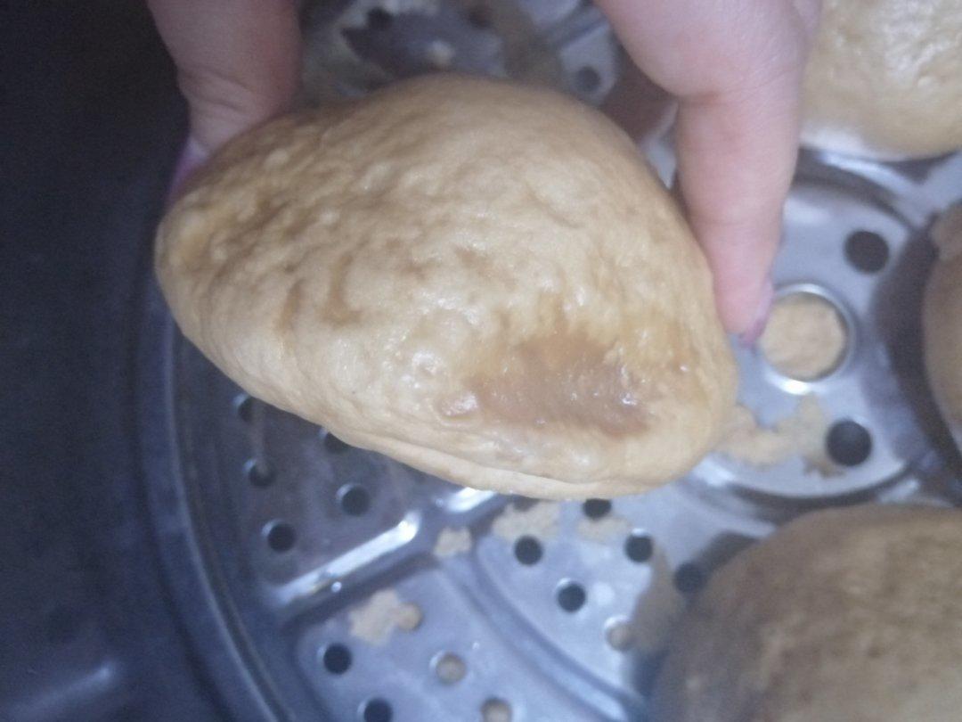 有着面包口感的红糖馒头（一次发酵）