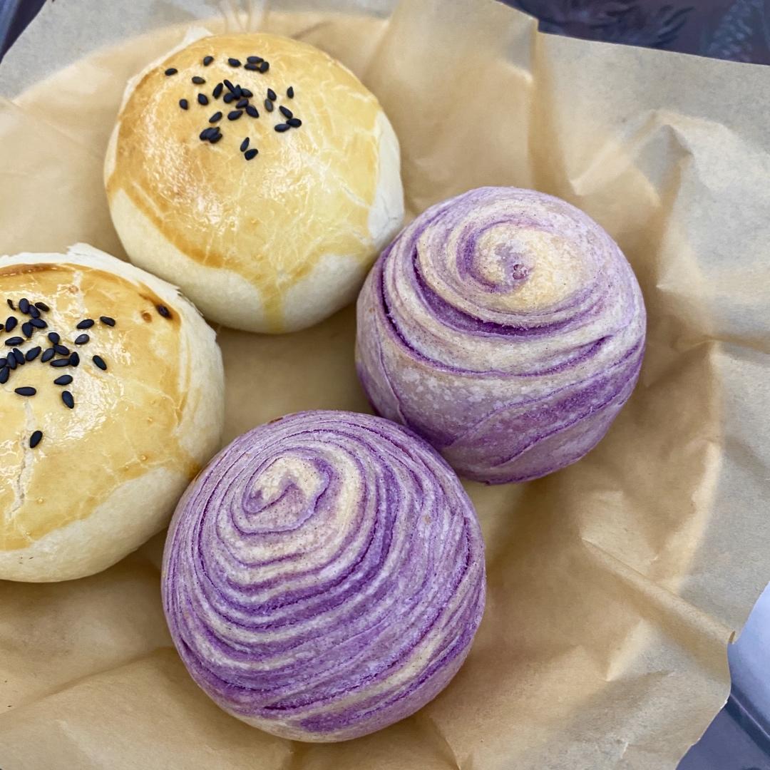 麻薯肉松蛋黄酥（少油少糖）