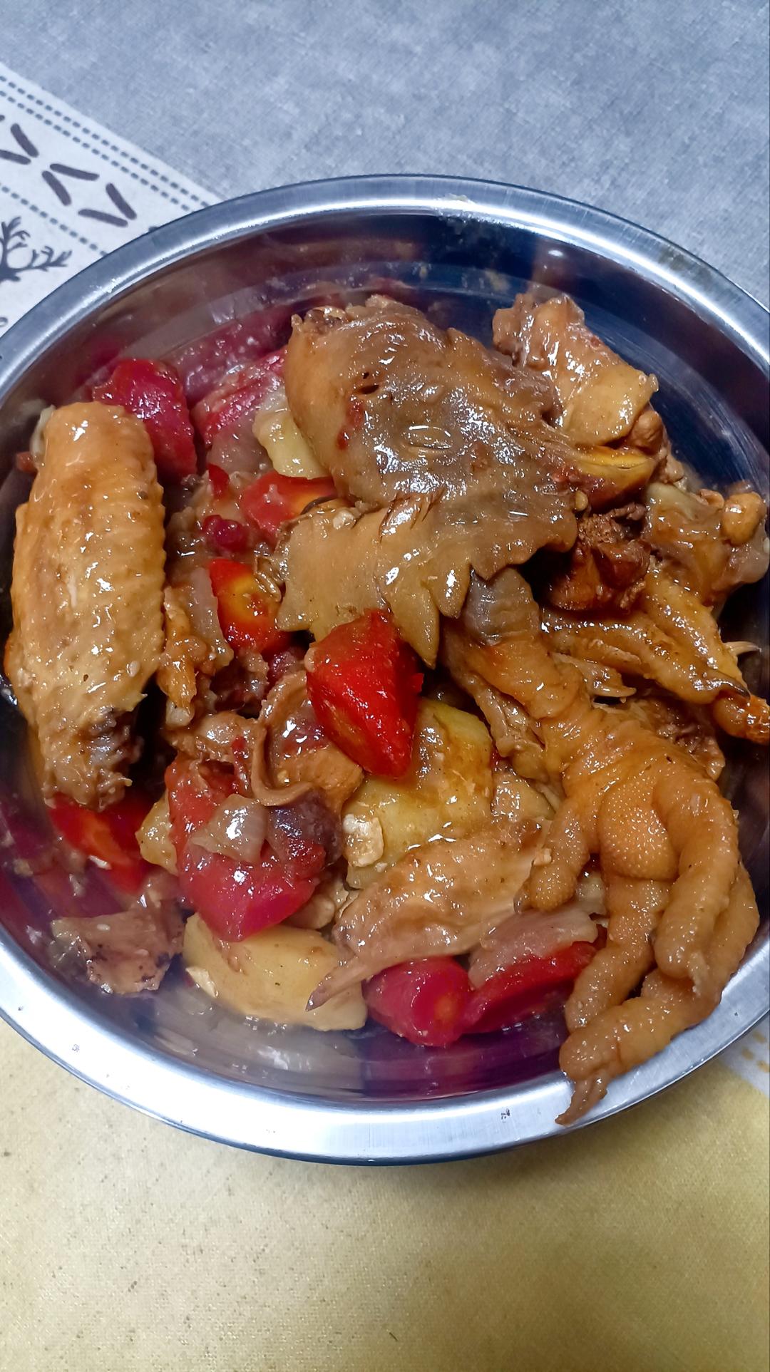 红烧鸡块 焖烧