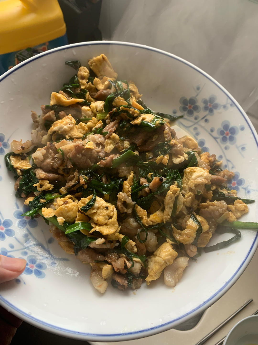 韭菜炒鸡蛋——三分钟快手下饭菜 掌握火候的秘诀