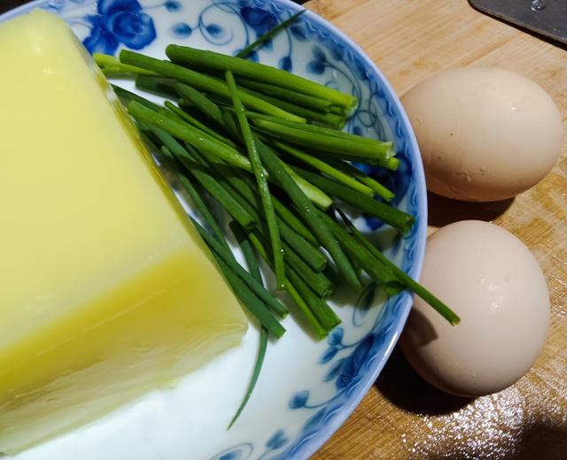 米豆腐鸡蛋汤
