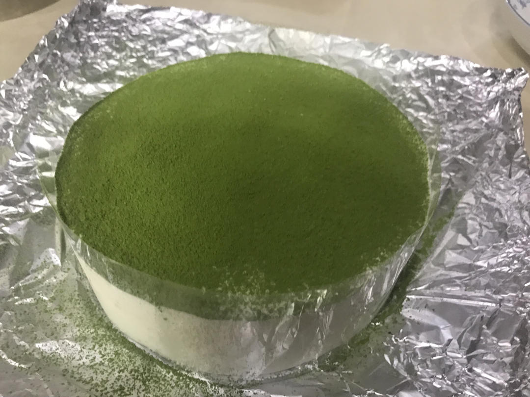 抹茶双享慕斯