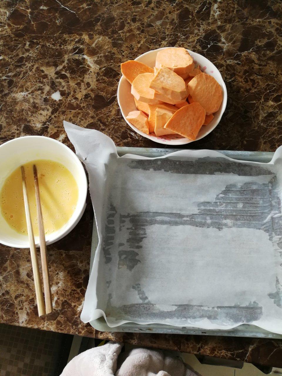 一吃就爱上❗️香甜软糯的烤红薯片❗️巨好吃～追剧必备！