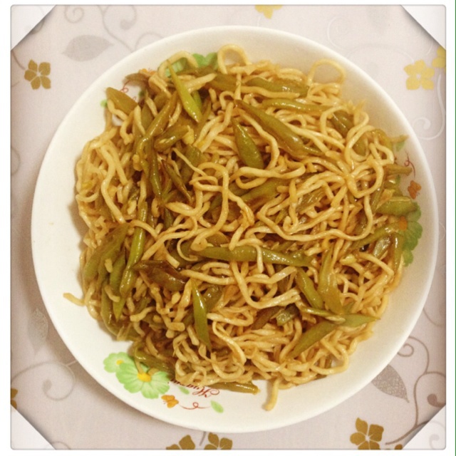扁豆焖面