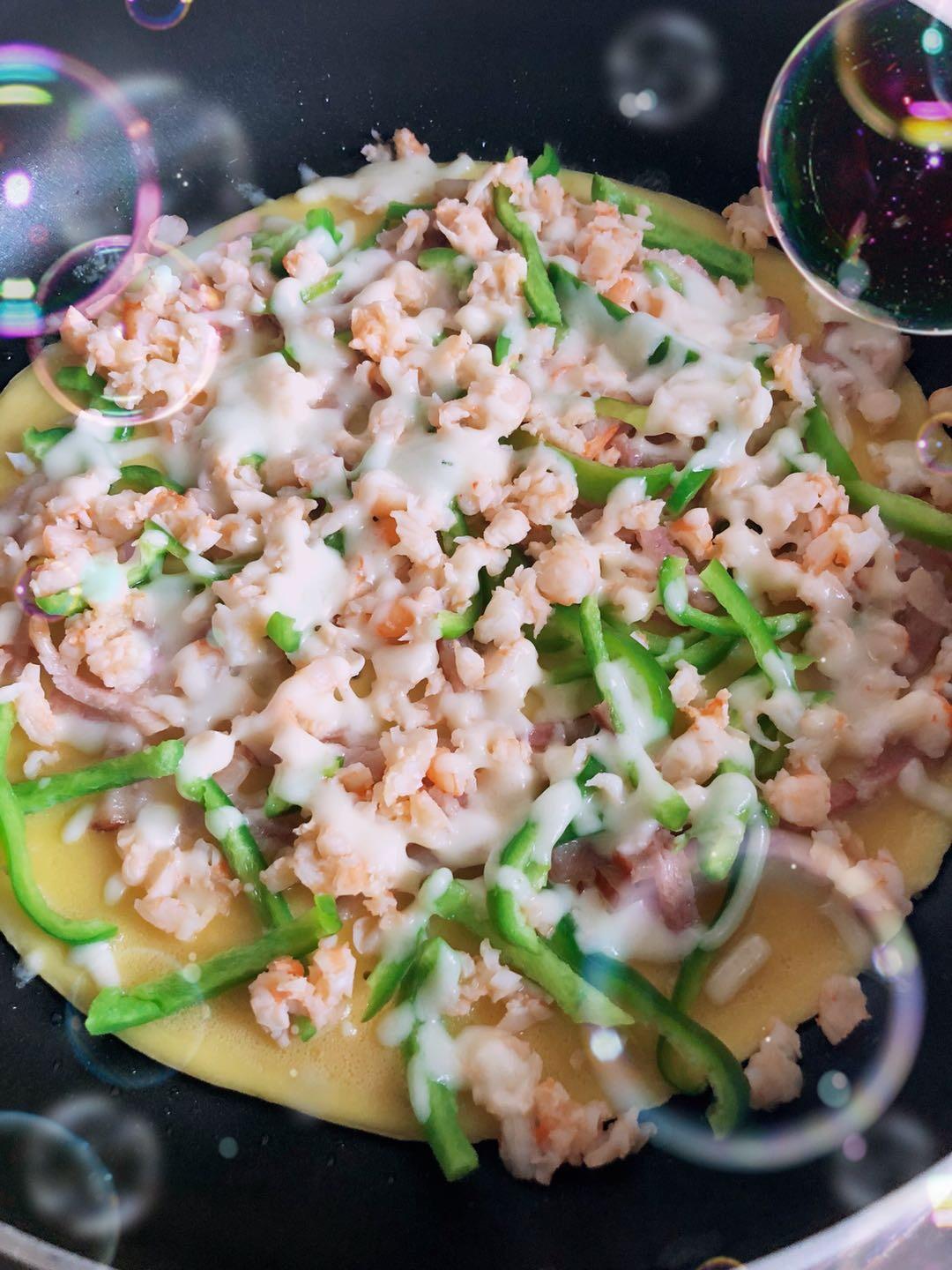披萨蛋（快速早餐）