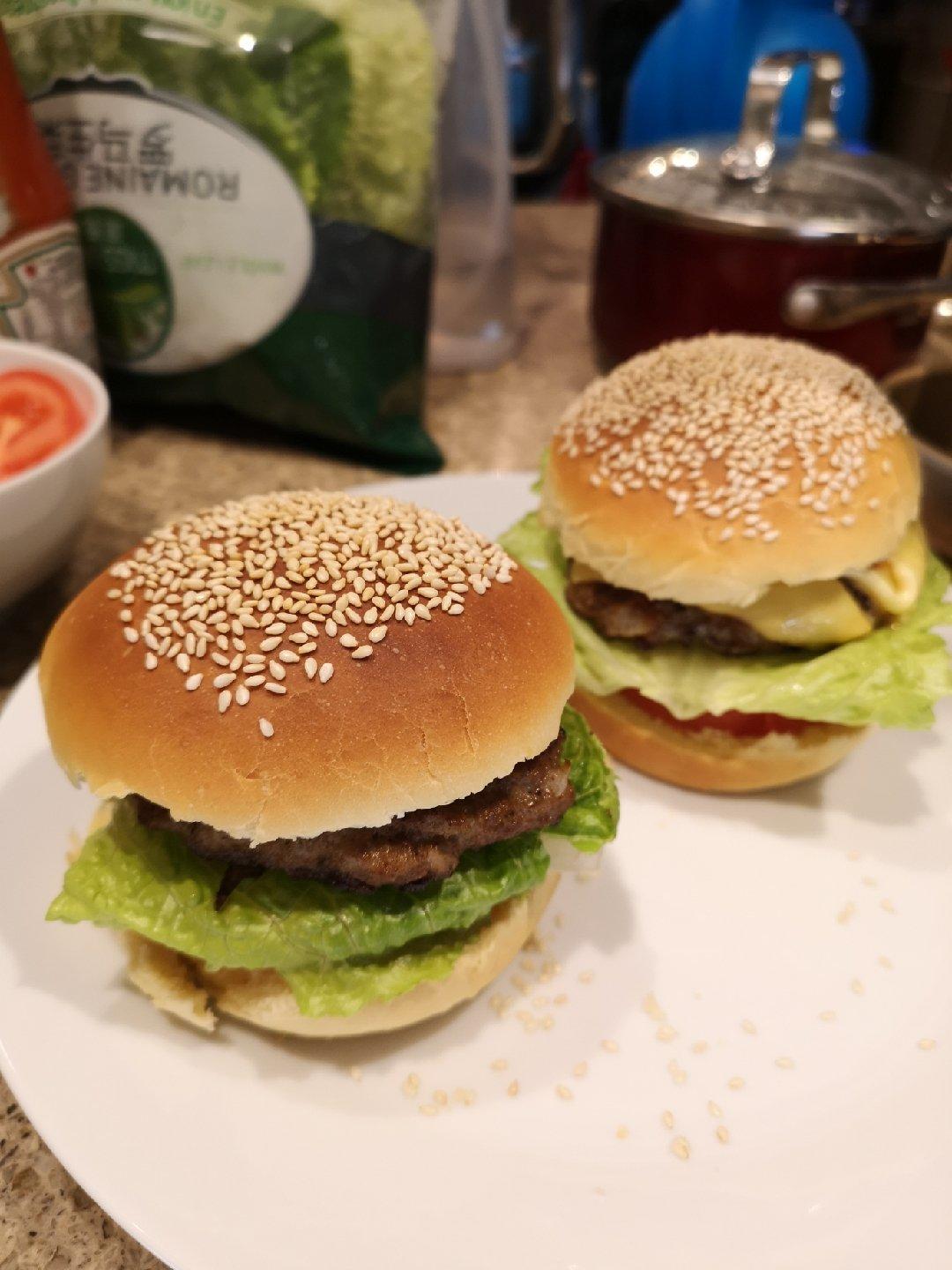 汉堡（基础汉堡胚做法）