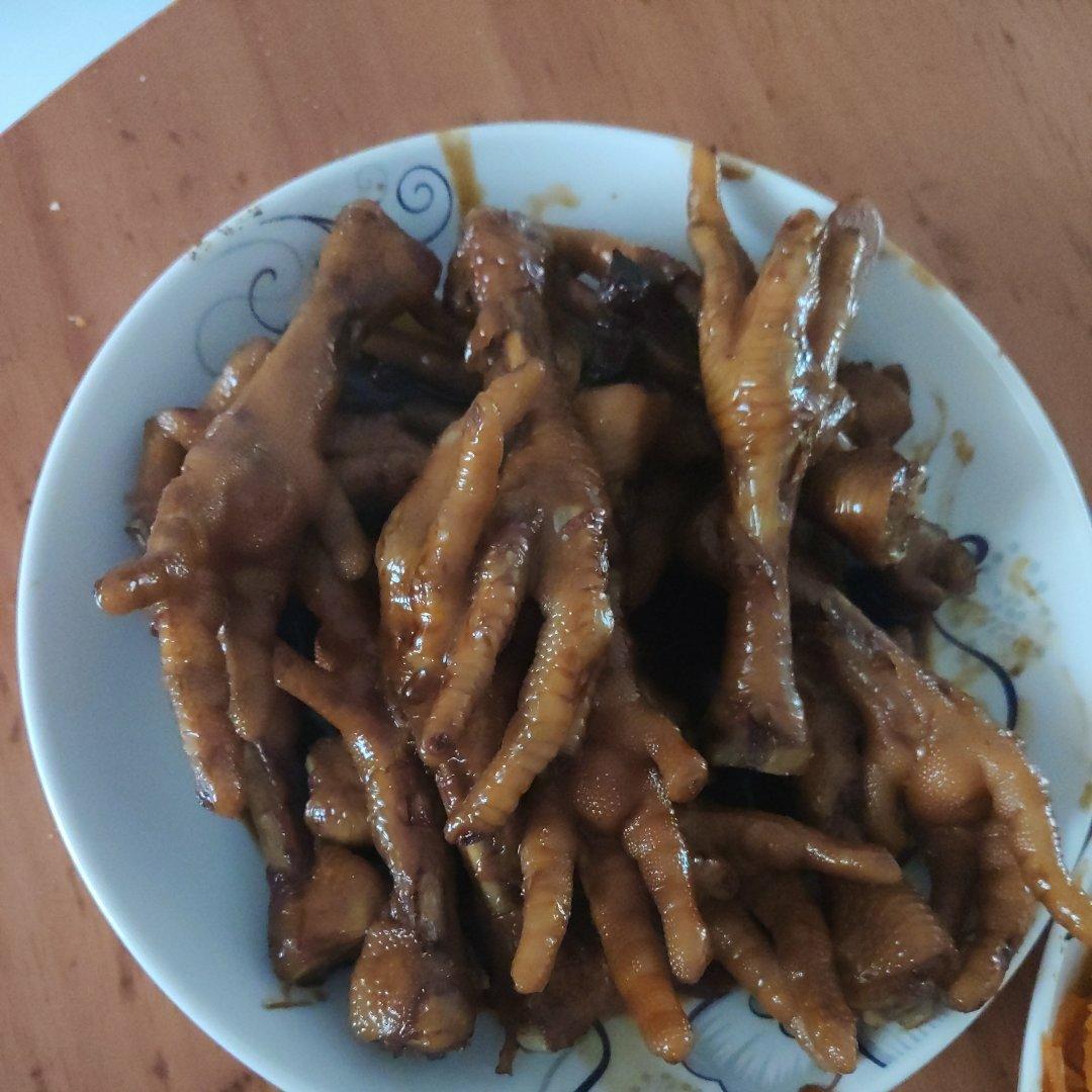 红烧鸡爪