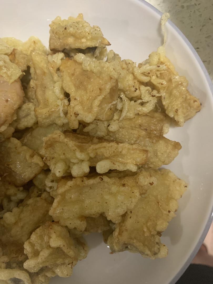 酥炸椒盐杏鲍菇