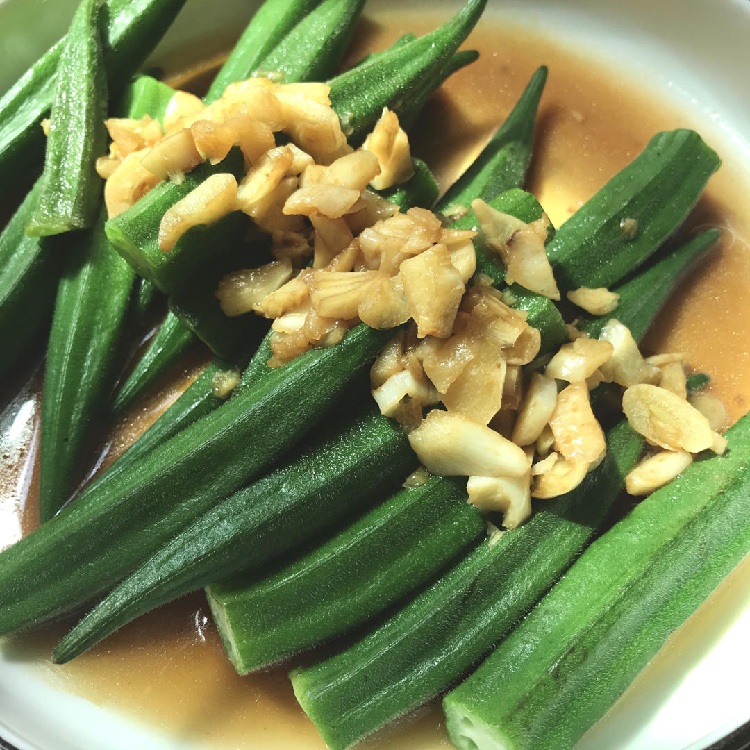 蒜蓉秋葵