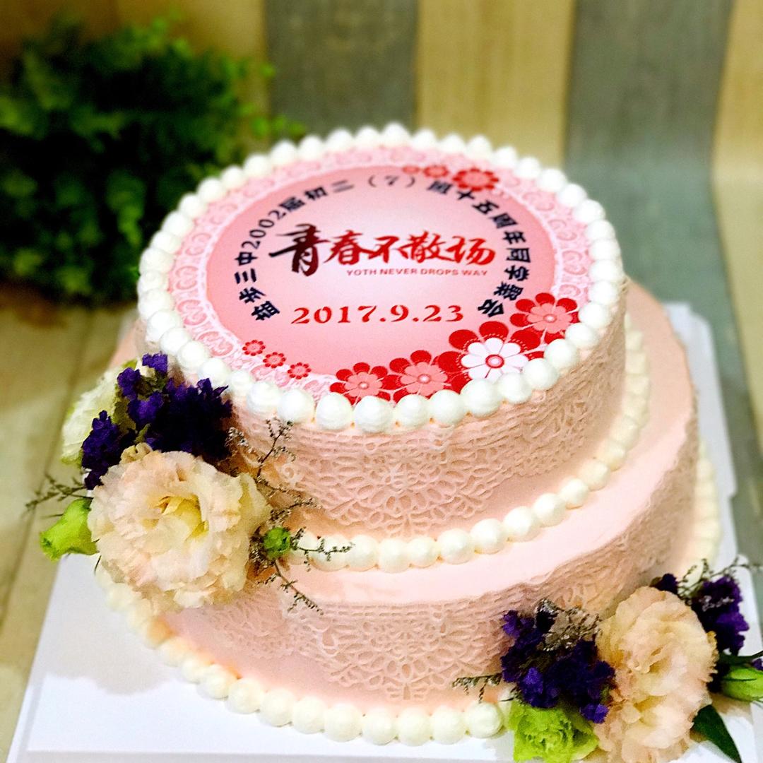 鲜花蛋糕