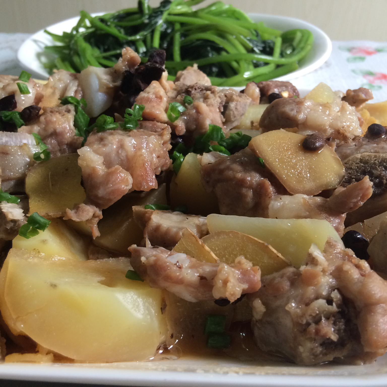 豉椒蒸土豆排骨