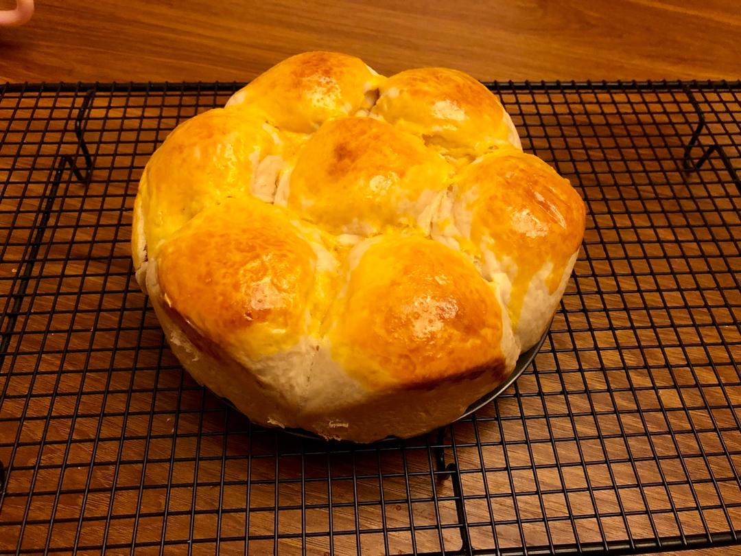 大人小孩都爱不释口的【蜂蜜牛奶小餐包】