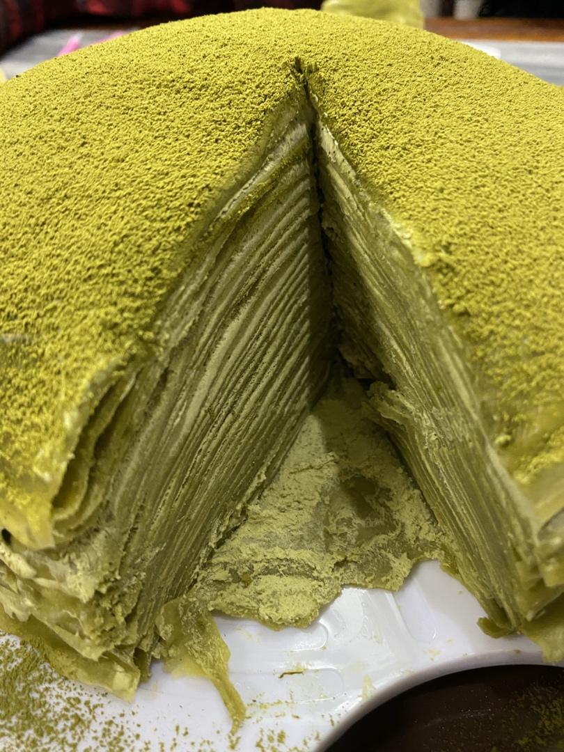 千层·抹茶·一次成功