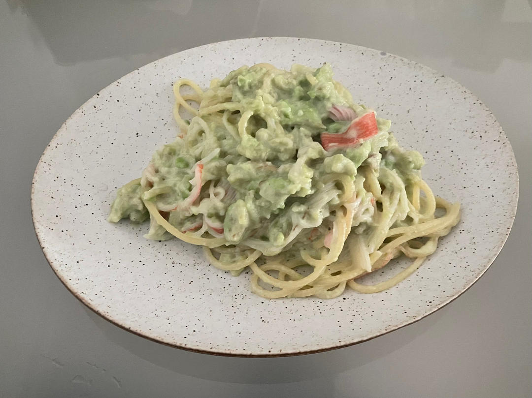 FAN｜低脂低卡好吃不胖的牛油果虾仁意面