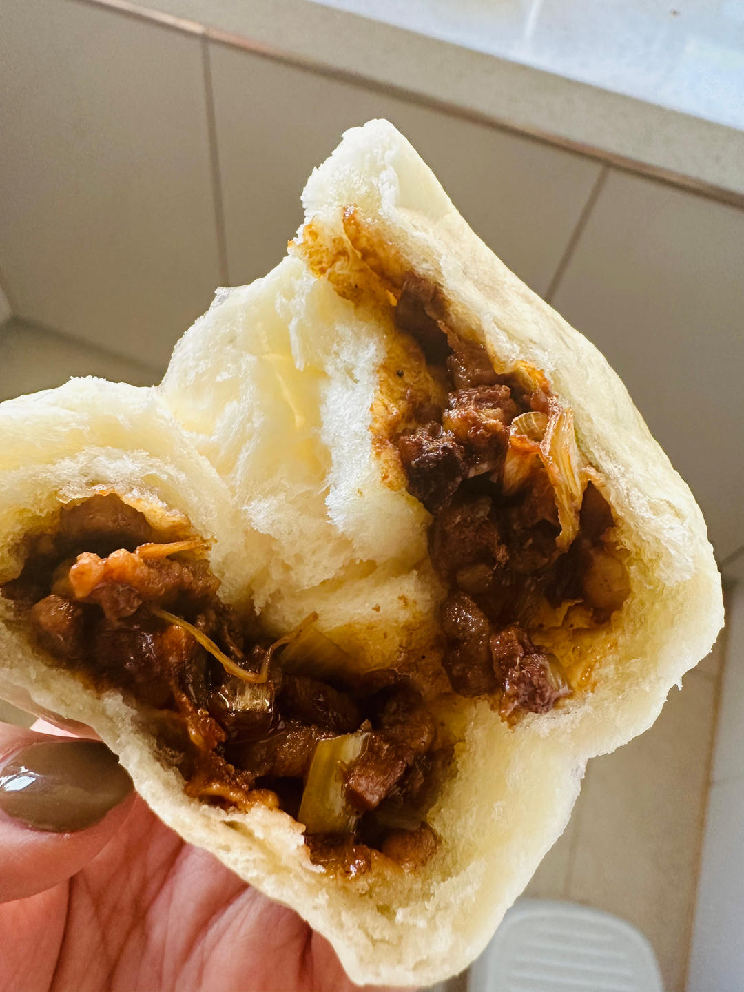 酱肉包 哎呀 太香了！