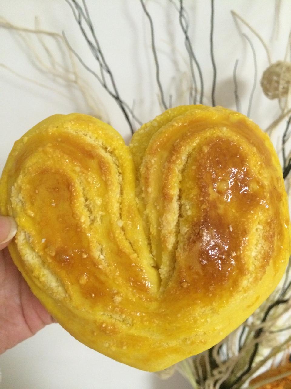 心形椰蓉面包