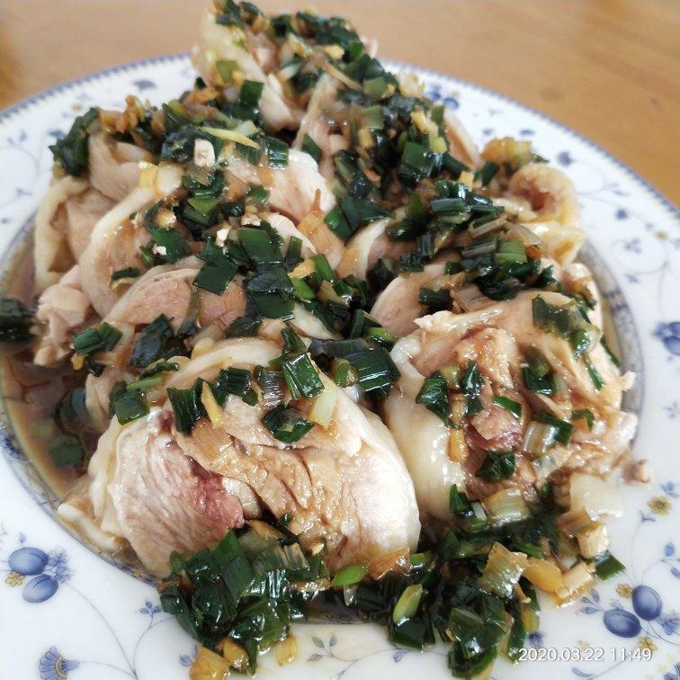 葱油鸡腿卷