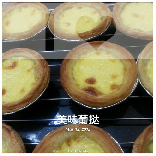 超完美味道超正的蛋挞配方，比KFC的还要嫩还要香~做过最好吃的蛋挞配方