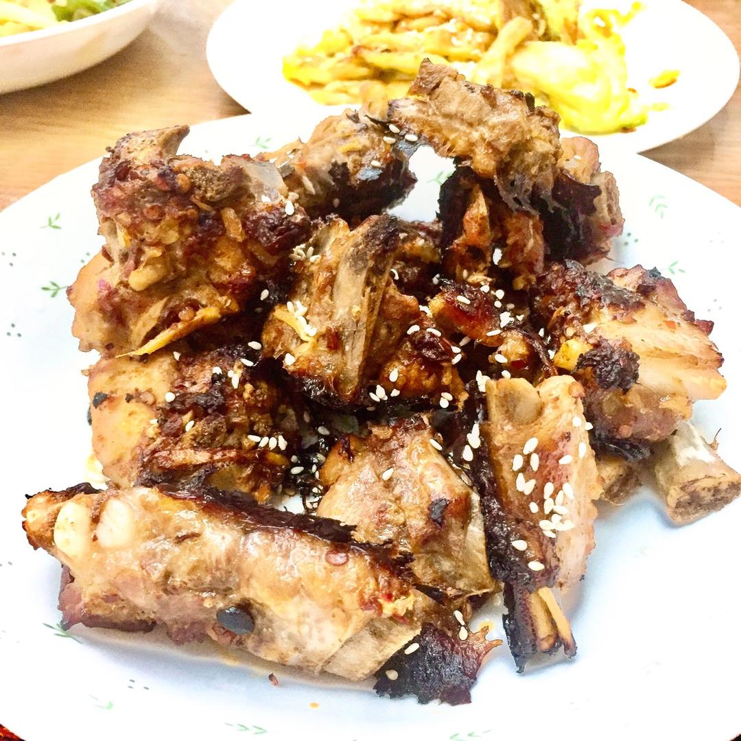 锡纸烤排骨