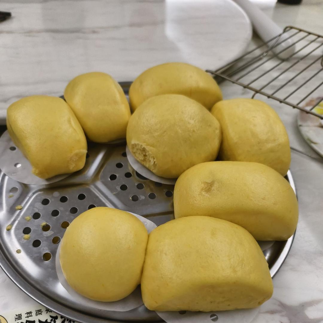 绵软牛奶馒头