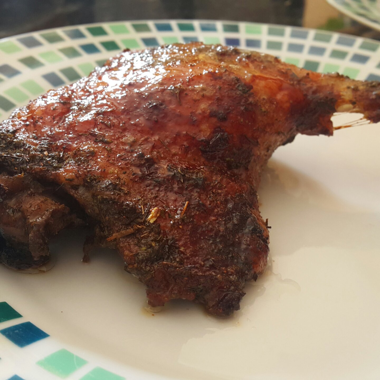 蜜汁烤鸭腿