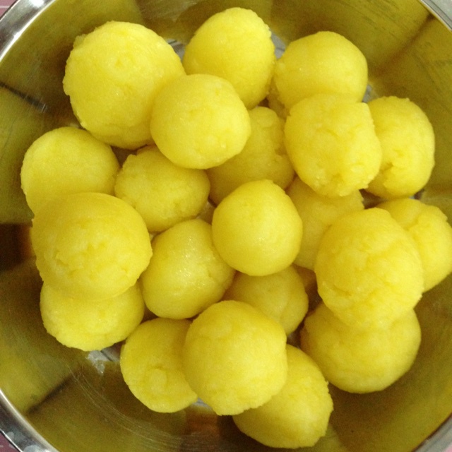 奶黄包的奶黄馅