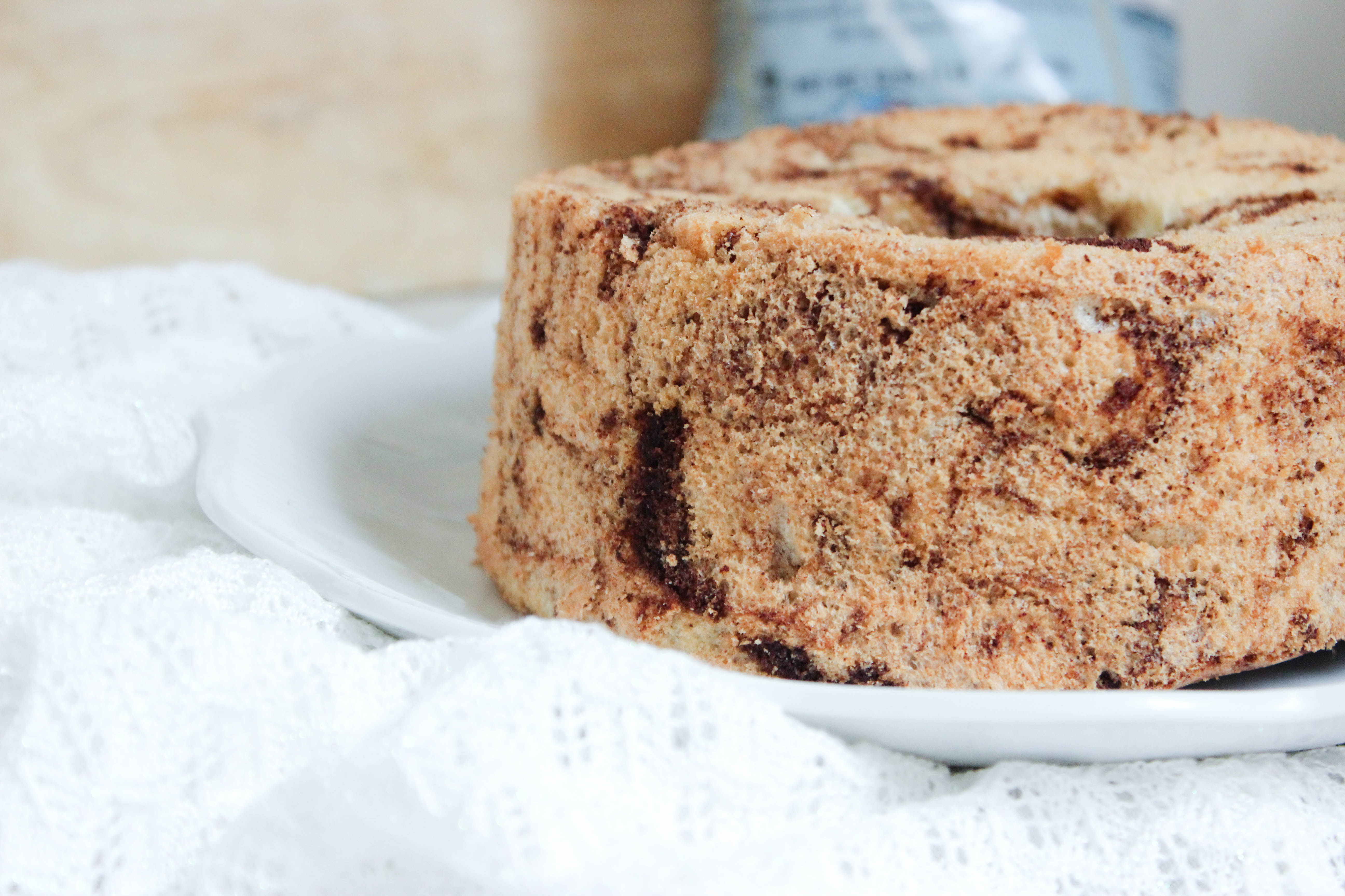 超q润黑糖肉桂戚风（17cm中空模）