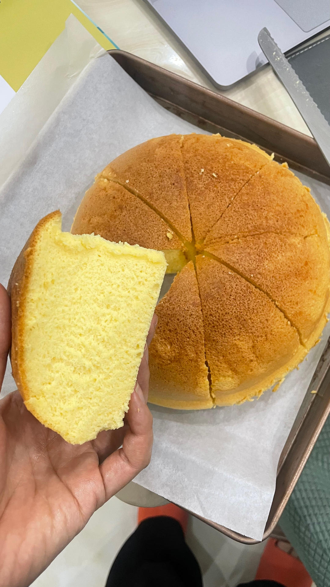 电饭煲戚风蛋糕