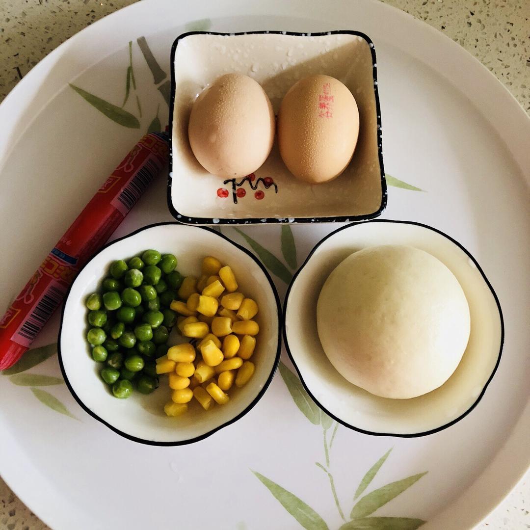 纯奶手撕吐司的做法 步骤1