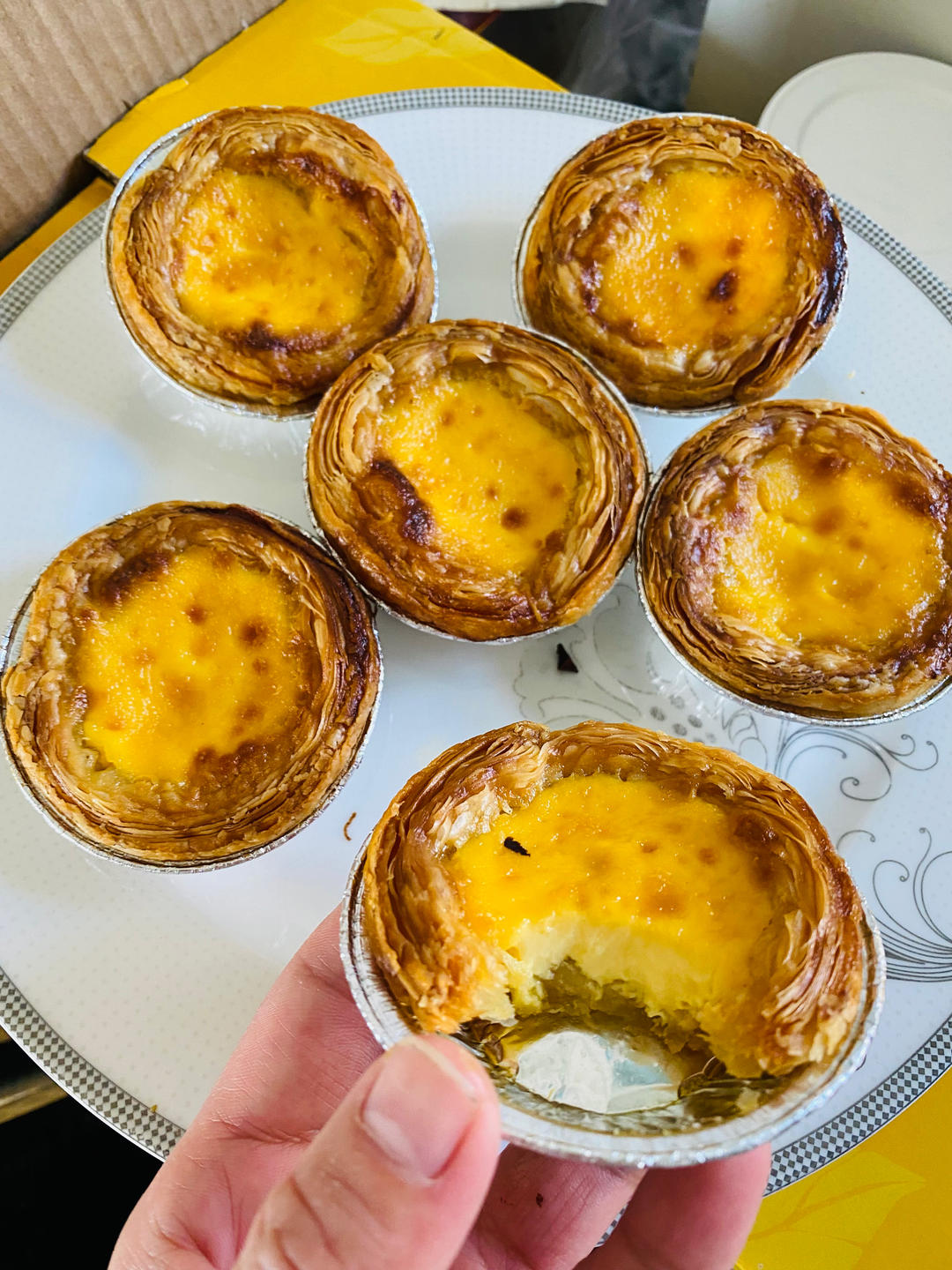 超嫩滑的葡式蛋挞(全蛋版)新手友好『秒杀KFC』