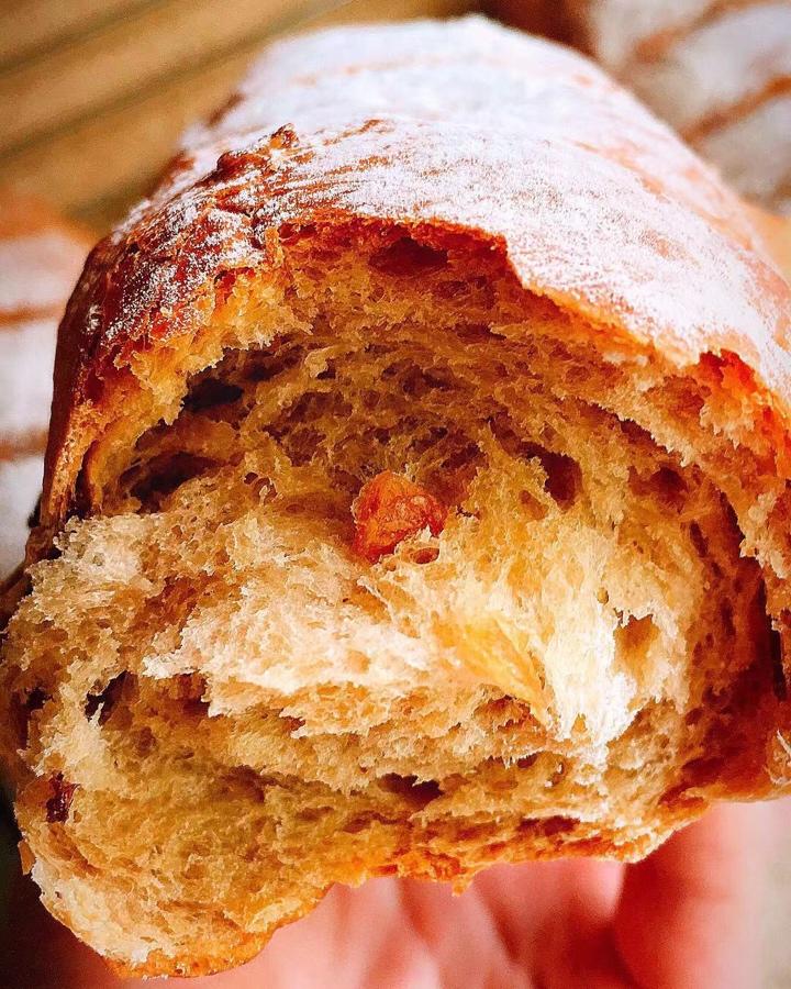 全麦红糖桂圆软欧包