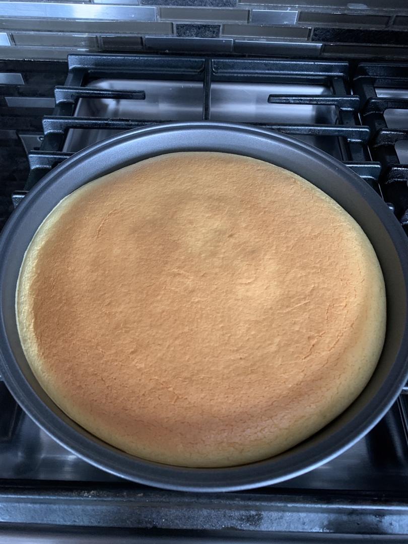 入口即化的轻芝士蛋糕