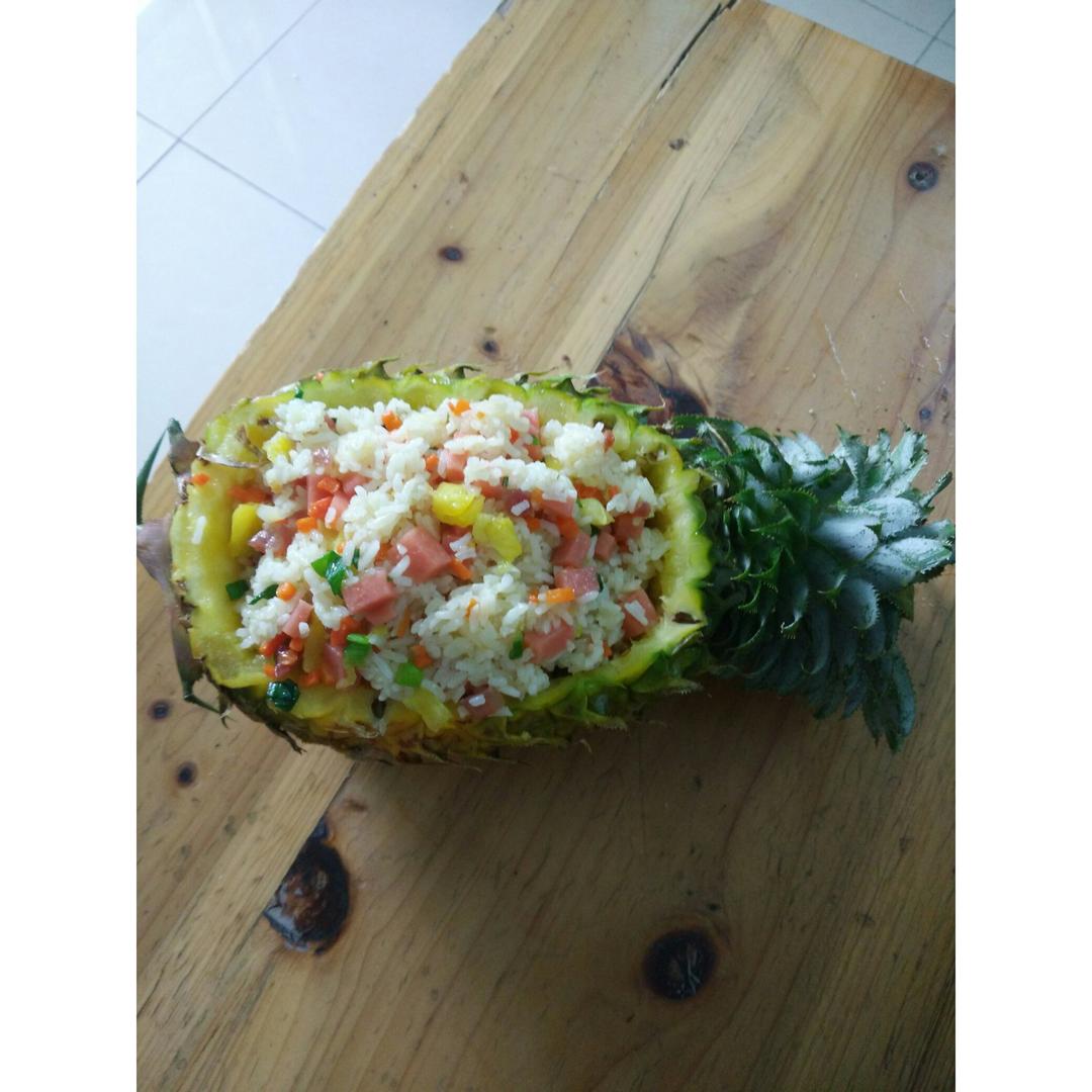 培根菠萝饭
