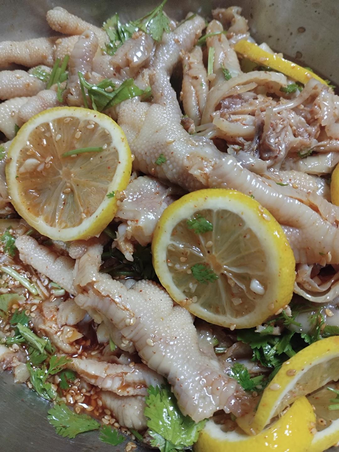 学会可以去摆摊的柠檬鸡爪🍋