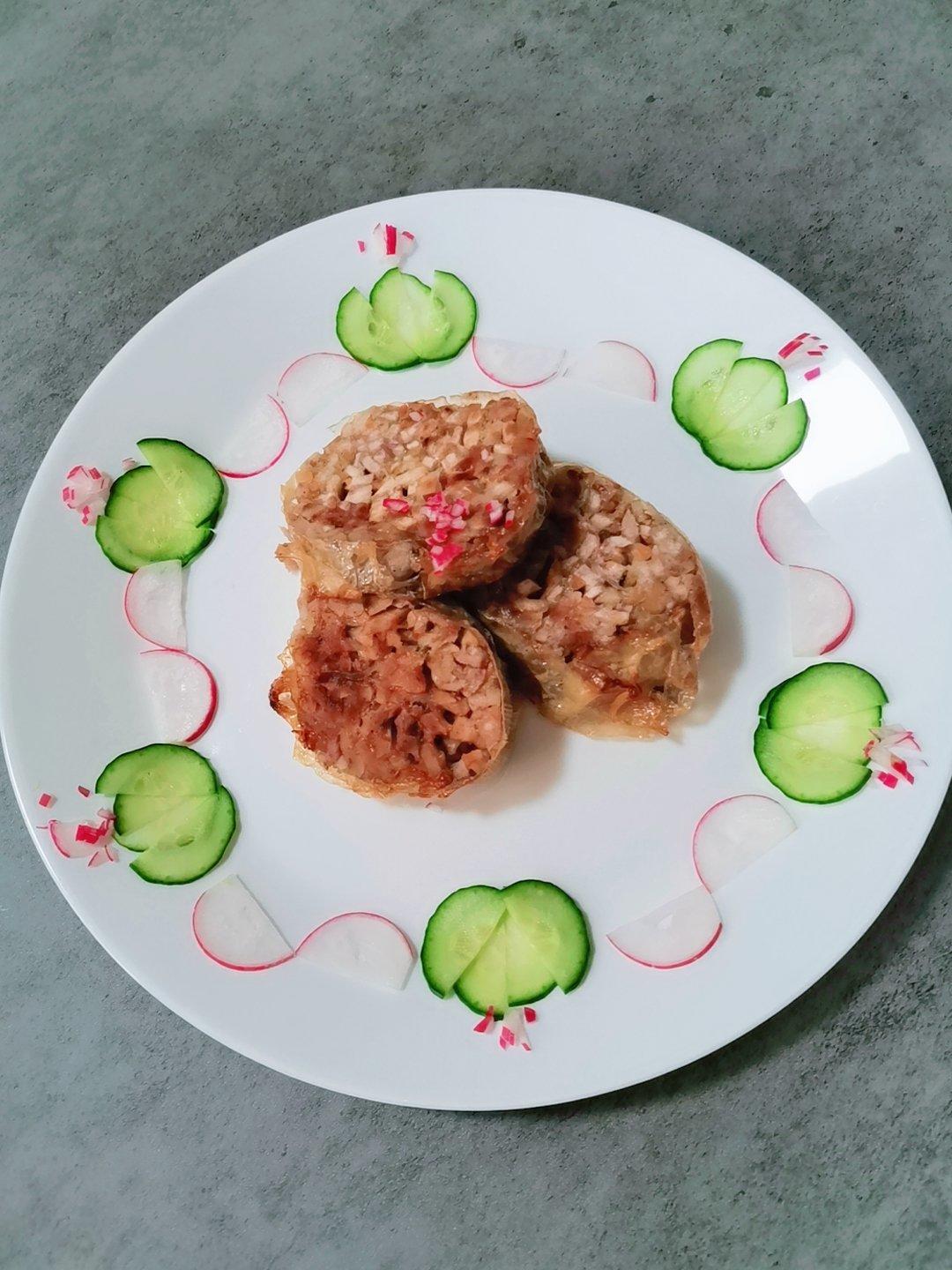 😍黄瓜造型花😍凉拌黄瓜创意摆盘🌹花式美食菜肴点缀摆盘🌸
