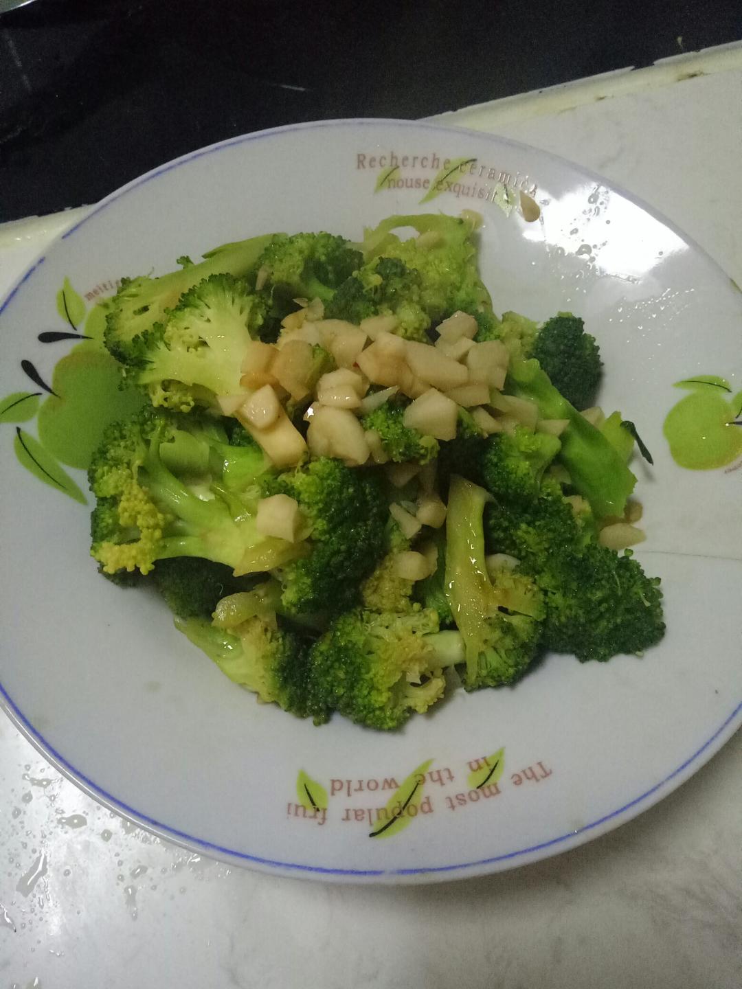 蚝油蒜蓉西兰花
