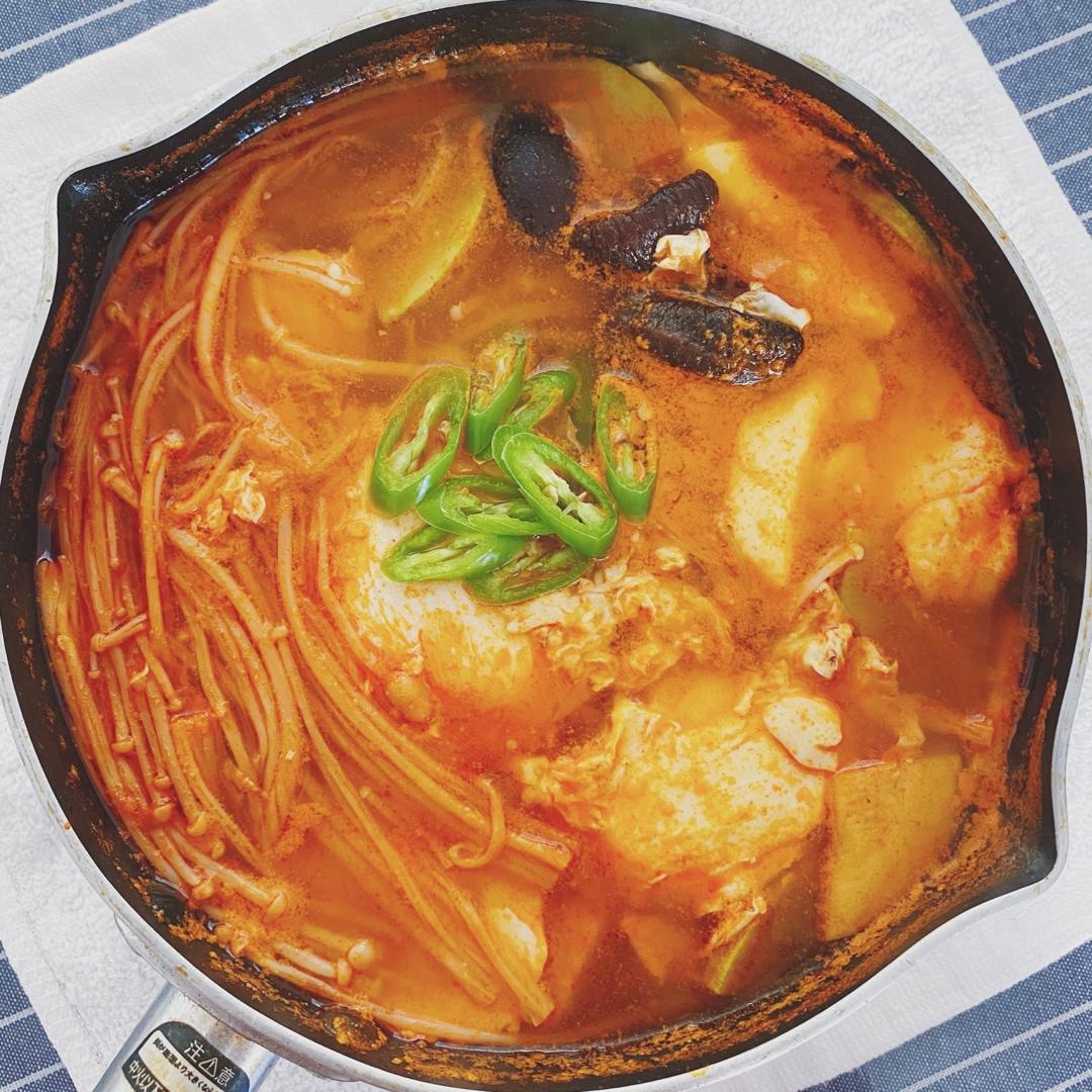韩式嫩豆腐汤 | soondubu chigae
