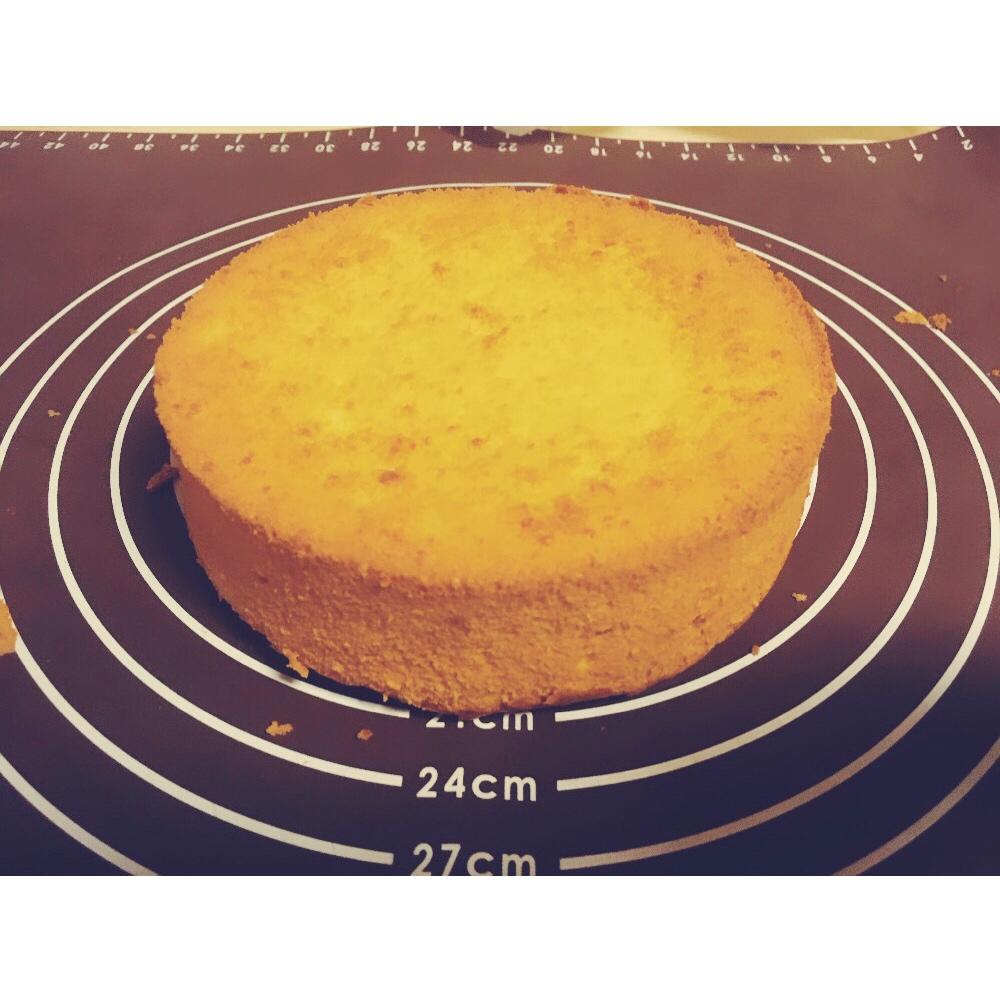 6寸原味戚风蛋糕