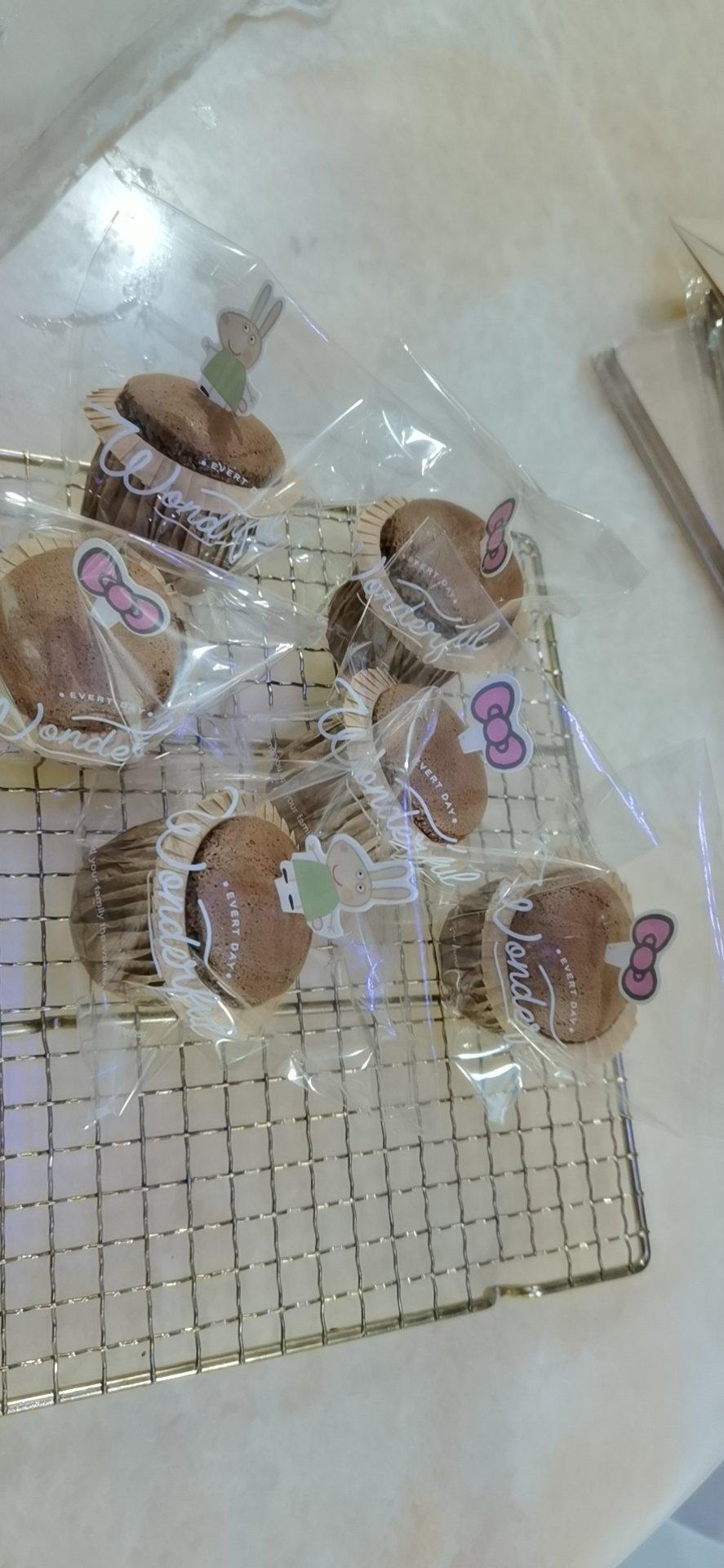 巧克力戚风杯子蛋糕