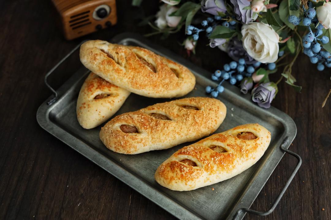 德式芥末香肠面包【9月北鼎烤箱食谱】
