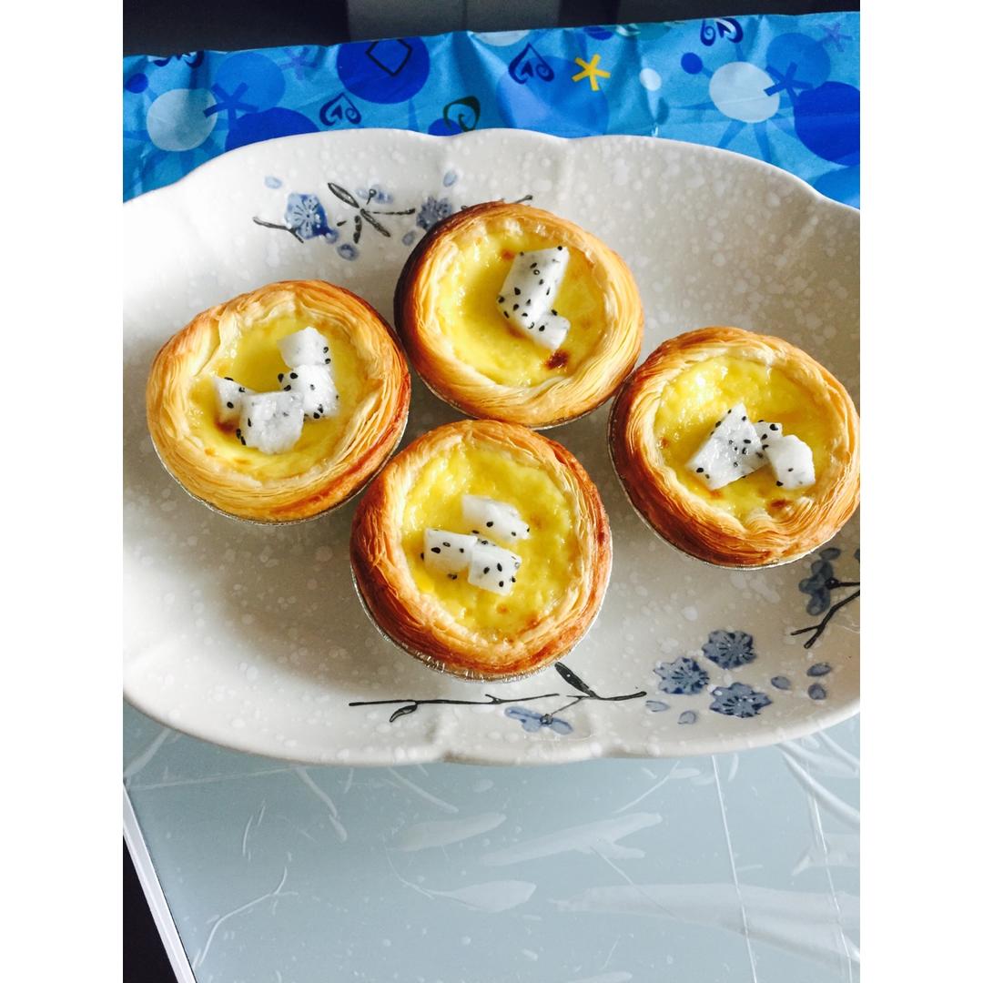 超完美味道超正的蛋挞配方，比KFC的还要嫩还要香~做过最好吃的蛋挞配方