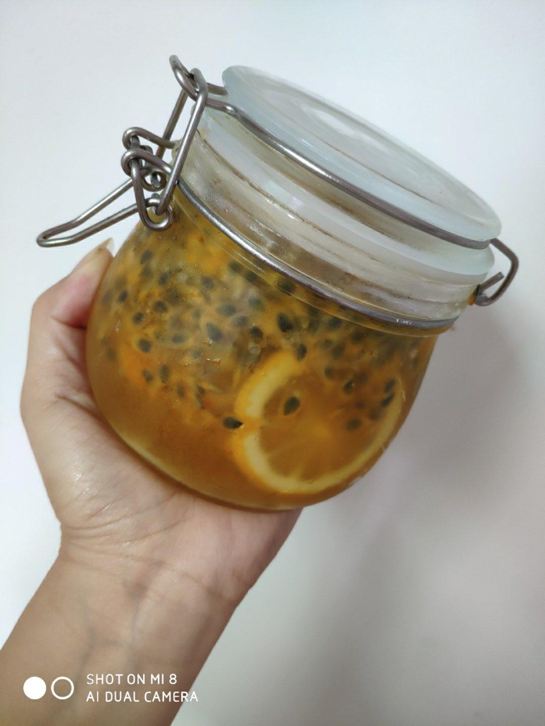 百香果柠檬蜂蜜茶