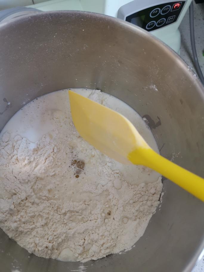 纯奶手撕吐司的做法 步骤1