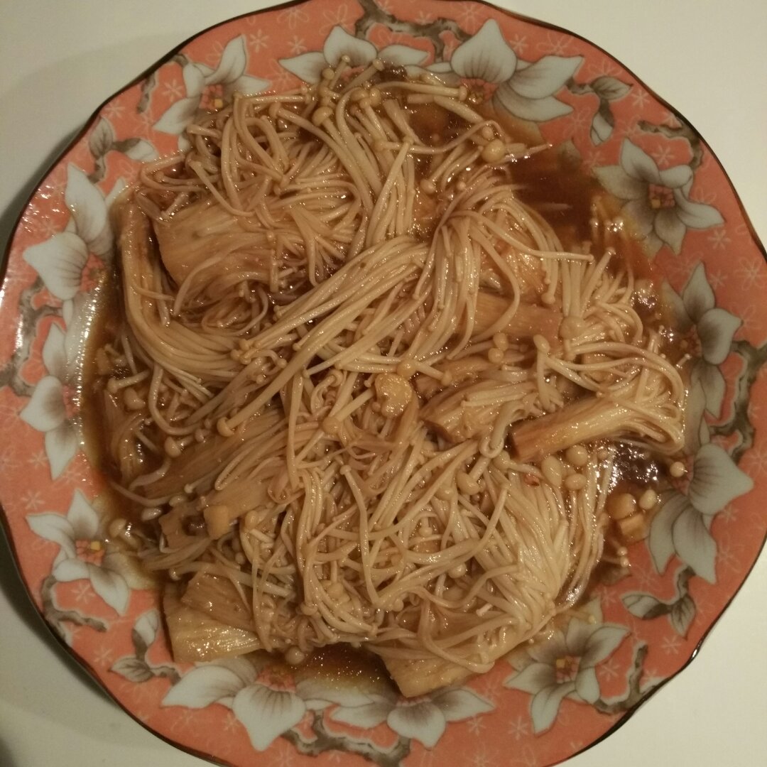 酱炒金针菇