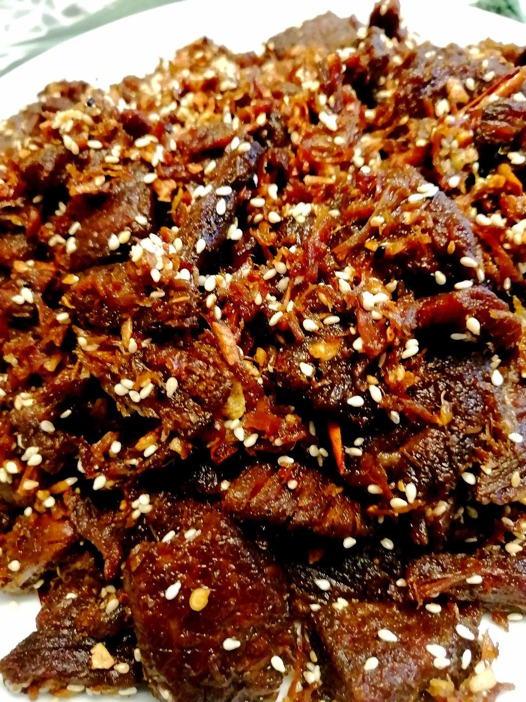 麻辣牛肉干