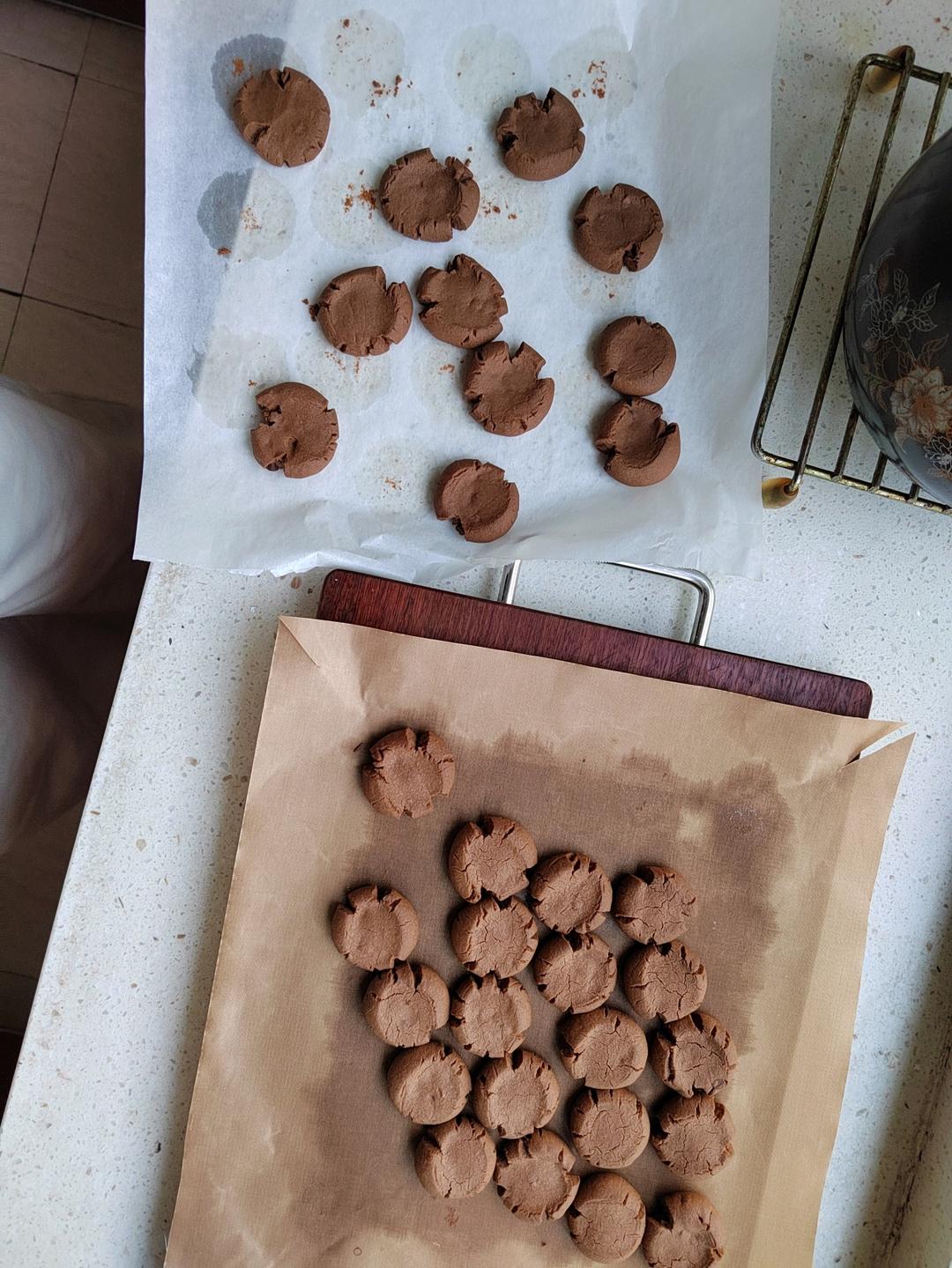 巧克力玛格丽特饼干【北鼎烤箱食谱】