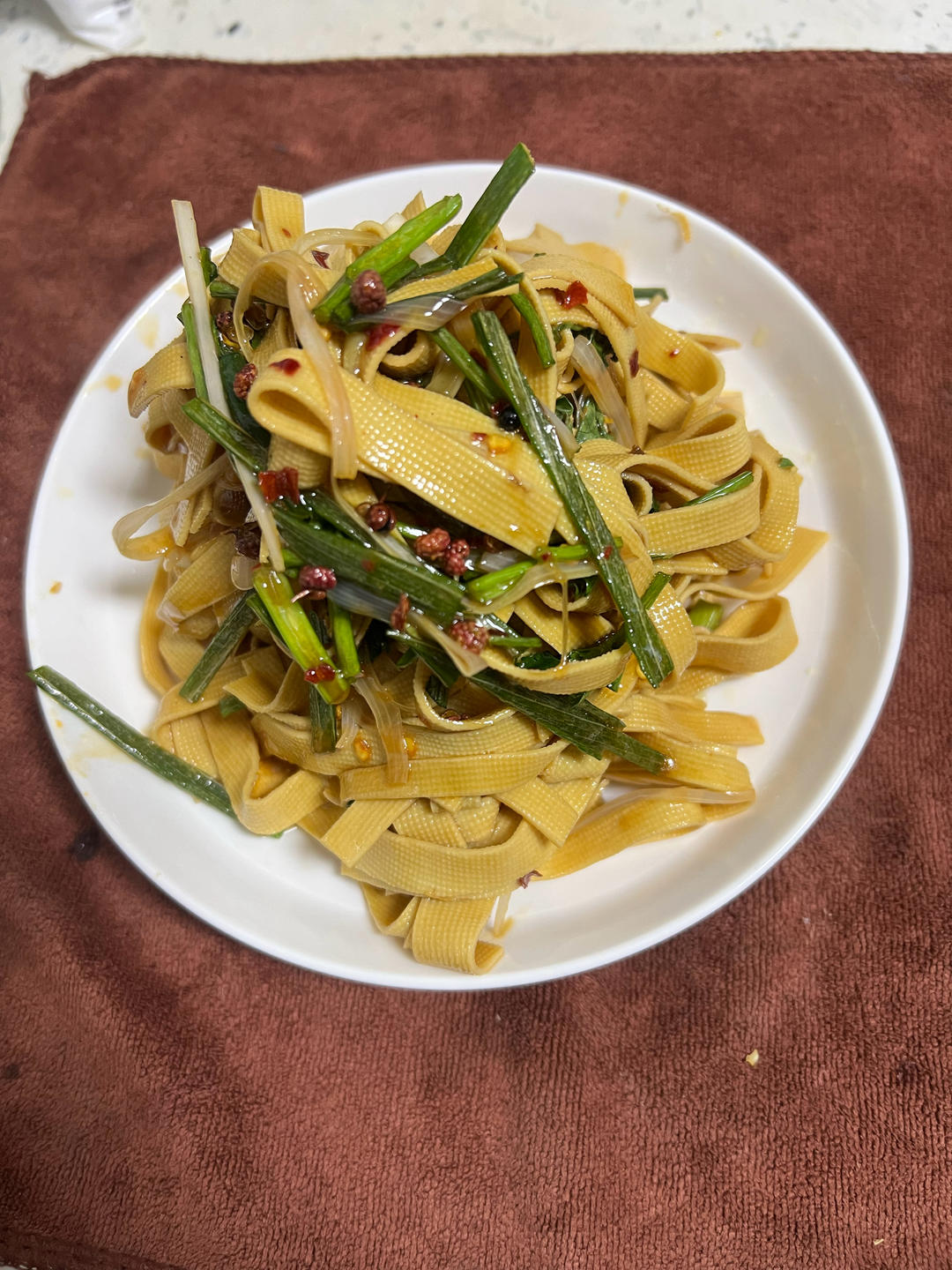 炝拌干豆腐丝
